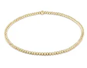 2MM Beaded Bracelet