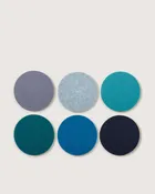 Bierfilzl Merino Wool Round Coaster Multi 6 Pack