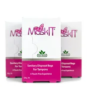 MaskIT Disposal Bags For Tampons - Value Pack (Qty. 78)