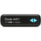 Audinate AVIO Dante 2x2 USB Adapter