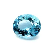 10.77ct Greenish-Blue Aquamarine (GIA)