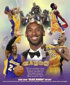 Black Mamba by Wishum Gregory 20 x 16 inch Art Print