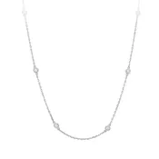 1/2ct station necklace