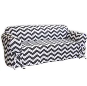 Chevron One-Piece Slipcover