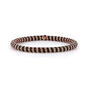 18k Rose Gold and Black Ceramic Bracelet
