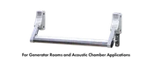 Kason 0488L Panic Bar Inside Release & Latch Assembly – 4" Wall, UL 305 Certified (10488LC400102)