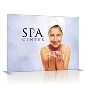 10 Ft. EZ Tube Display - Straight Single-Sided Graphic Package