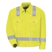 MEN’S ENHANCED VISIBILITY PERMA-LINED PANEL JACKET- JY32HV