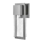 Alex 20" Coastal Outdoor Wall Lantern - Brushed Aluminum