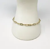 10k #54036 Yellow Gold Chain Bracelet