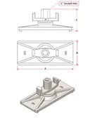 Articulated Flange Nut - Direct Scaffold Supply | DSS Scaffolding, Formwork, Shoring