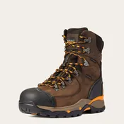 Ariat Boots, 8-Inch Endeavor Waterproof Work Boot, 10038373 CHOCOLATE BROWN