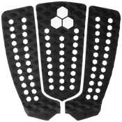 3 Piece Mixed Groove Flat Traction Pad