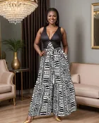 Print Palazzo Pants