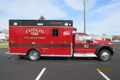 Village of Highland Hills Fire Department, Highland Hills Ohio, Cuyahoga County. 2020 Ford F450 4×4 Life Line Type 1 Victoryliner Ambulance. Salesperson Derek Shaffer
