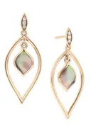 14k Pink MOP Earring Dangle