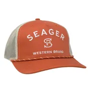 Branded Trucker Snapback Orange