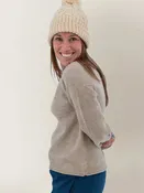 Aventura Mabel Textured Fairisle Crew Neck Sweater