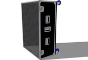 8x10 cab case live-in