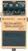 AC-3 Boss Acoustic Simulator-Advanced Electric-to-Acoustic Guitar Modeling