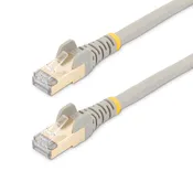 10ft - Cat6A 10GB POE Shielded Ethernet Cable up to 100Watts - 3 Pack - Gray