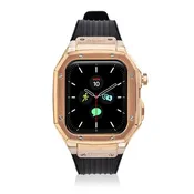 AG Trainer: Rose Gold Apple Watch Case & Band 44mm
