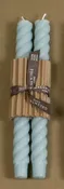 10" Rope Taper Candle Pair