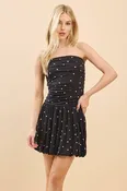 Black Heart Tube Dress