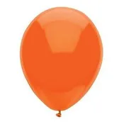 12" Bright Orange Latex Balloons (15)