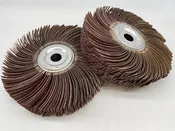 10" X 1" X 1" Un-mounted Flap Wheel 120 Grit