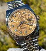 Rolex Datejust 116233 Yellow Gold & Steel Diamond Jubilee 36mm