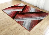 3D SHAGGY Rug Design 396