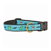 Aliens Ribbon Dog Collar
