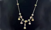 CZ Dangle Necklace