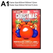 LED Advertising Light Box Sign Display Poster Size A1 with Semi-tempered Glass (1) | Restaurant Furniture