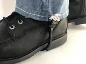 Silver Eagle Boot Straps Set