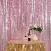 10 x 10 ft. Sequin Backdrop Draping (3 Colors)