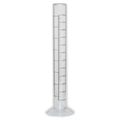 12" PLASTIC HYDROMETER TEST JAR ONE-PIECE