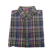 Cotton Works - S/S Sports Shirt - Plaid