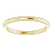 14k Yellow Gold Matching Wedding Band #GTJ937-heart-pwb-14ky