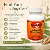 Advanced Stress Support*, 60 vcap