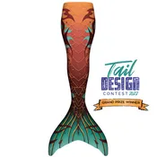 Autumn Reef Mermaid Tail