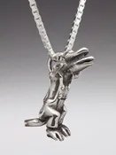 Alice - Bill the Lizard Charm - Sterling Silver
