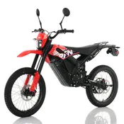 2025 RFN Ares Rally Endurance Pro Electric Motorcycle - Red and Black Edition