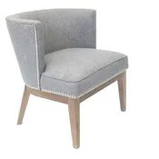 Ava guest Chair – Medium Grey