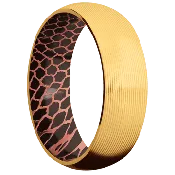 22K Yellow Gold + Machine Finish + Superconductor Noir