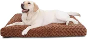 Brown Comfy Washable Dog Bed LA6