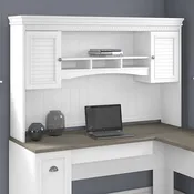 60W Hutch for L Shaped Desk by