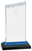 Blue Acrylic Rectangle