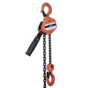 Atlas Lifting and Rigging Lever Hoist, Compact, 1,650 lbs, 10 ft Lift